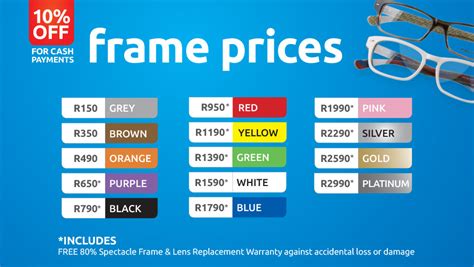 specsavers glasses prices south africa|how much is an eye test at specsavers south africa.